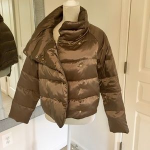 Down tumi puffer jacket coat
